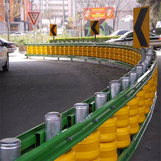 Barrière à rouleaux de garde-corps d'autoroute en acier Q235 Q345 Aashto M180 fabriquée en Chine